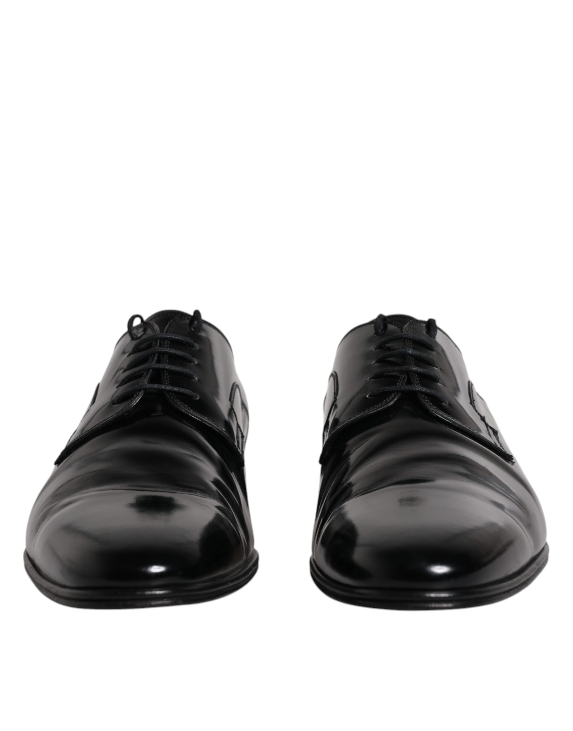 Black Leather Lace Up Derby Formal Shoes hover