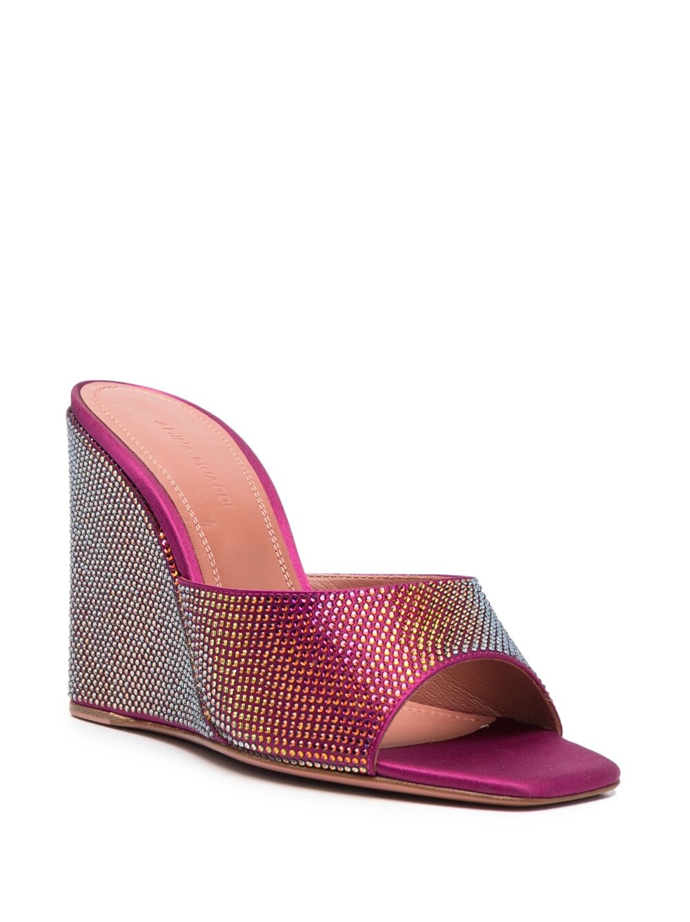 Amina Muaddi Sandals Red
