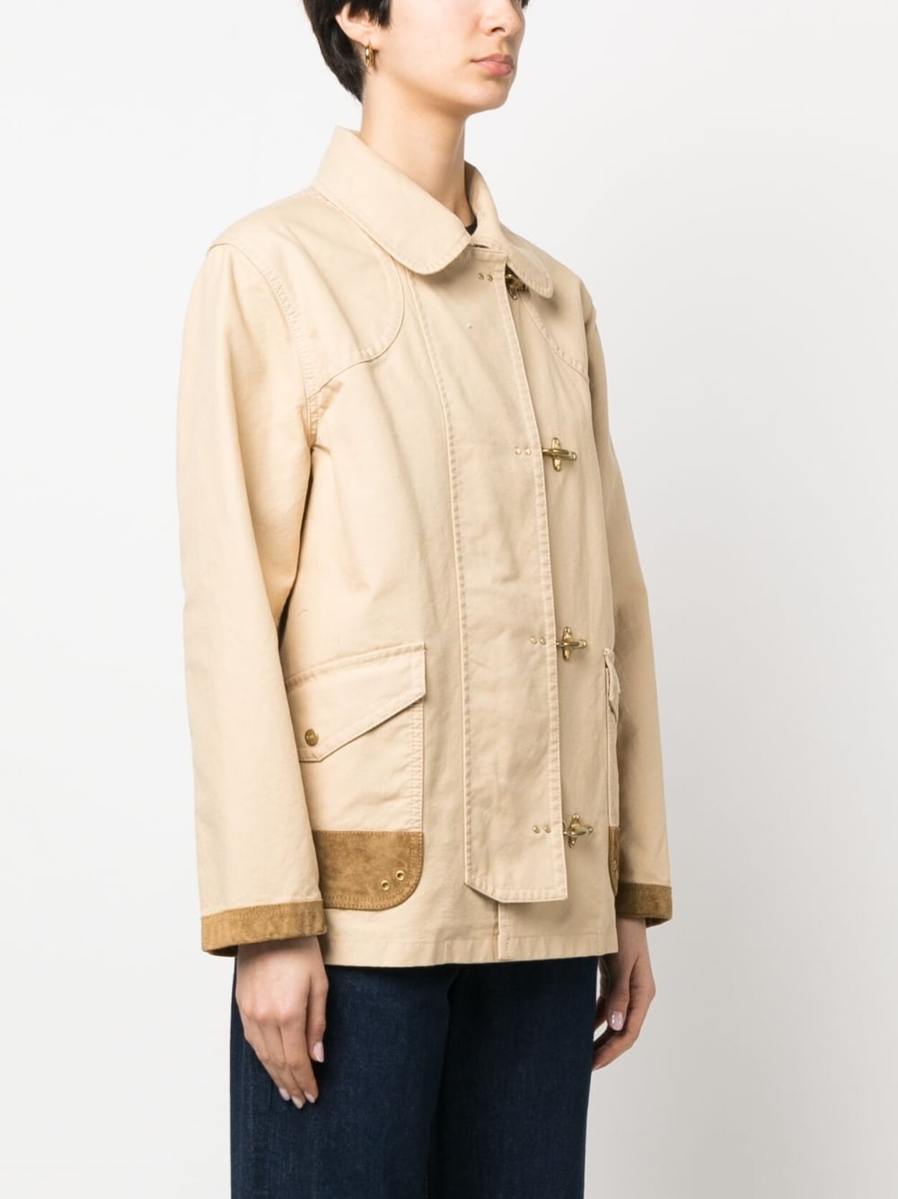Fay Coats Beige hover