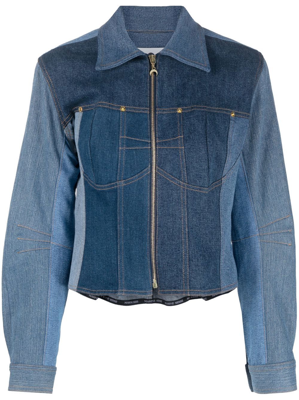 MARINE SERRE Coats Blue