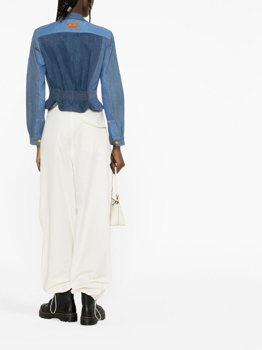 MARINE SERRE Coats Blue