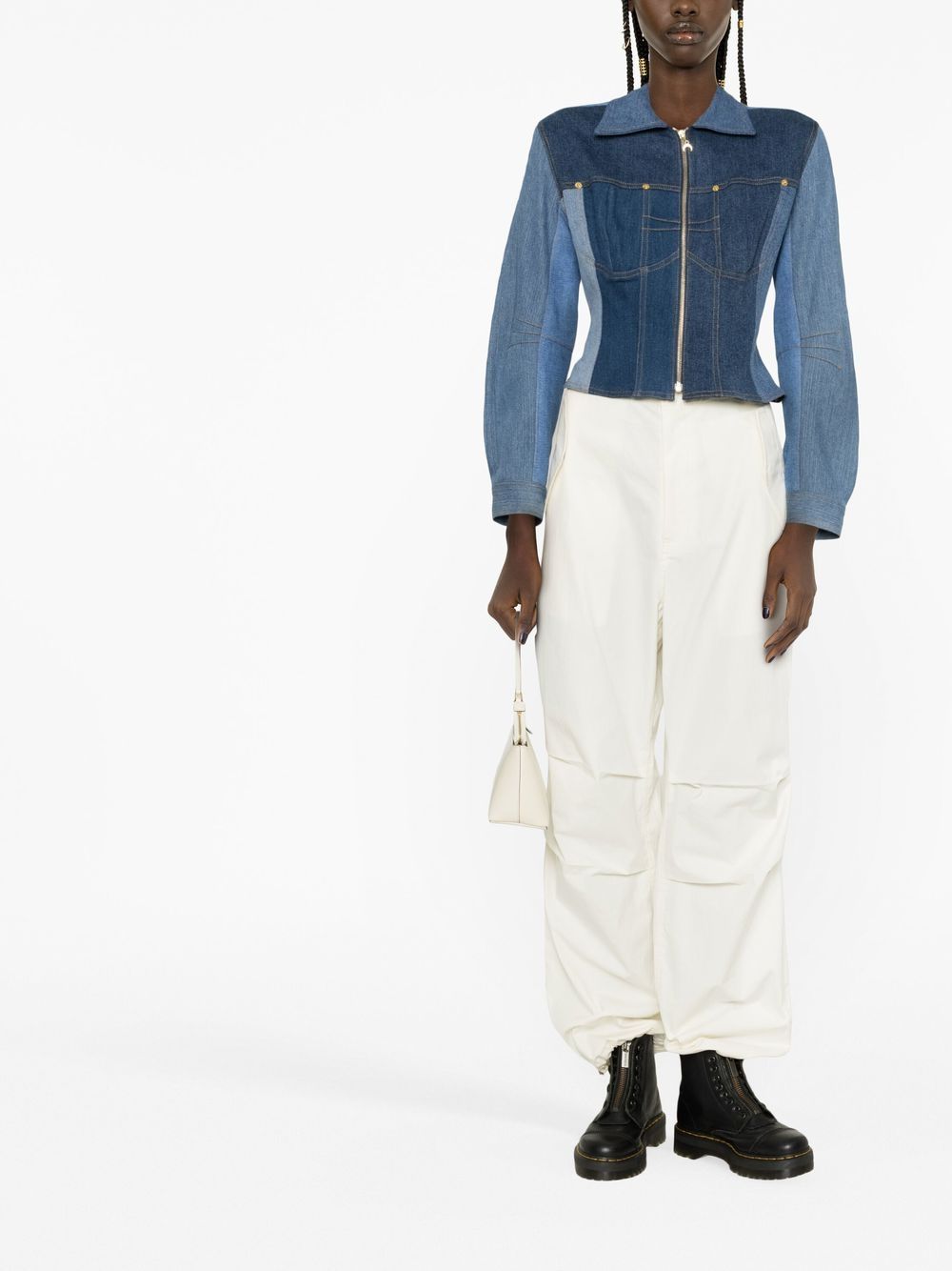 MARINE SERRE Coats Blue
