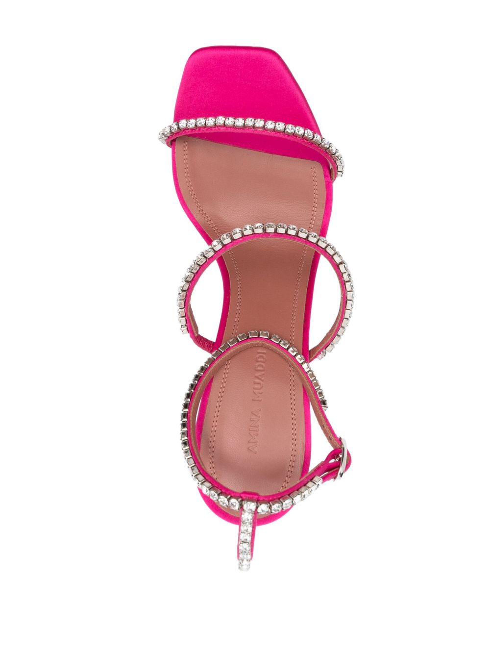 Amina Muaddi Sandals Fuchsia