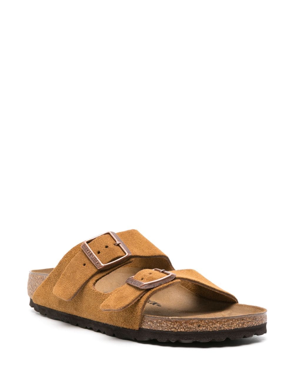 Birkenstock Sandals Leather Brown hover