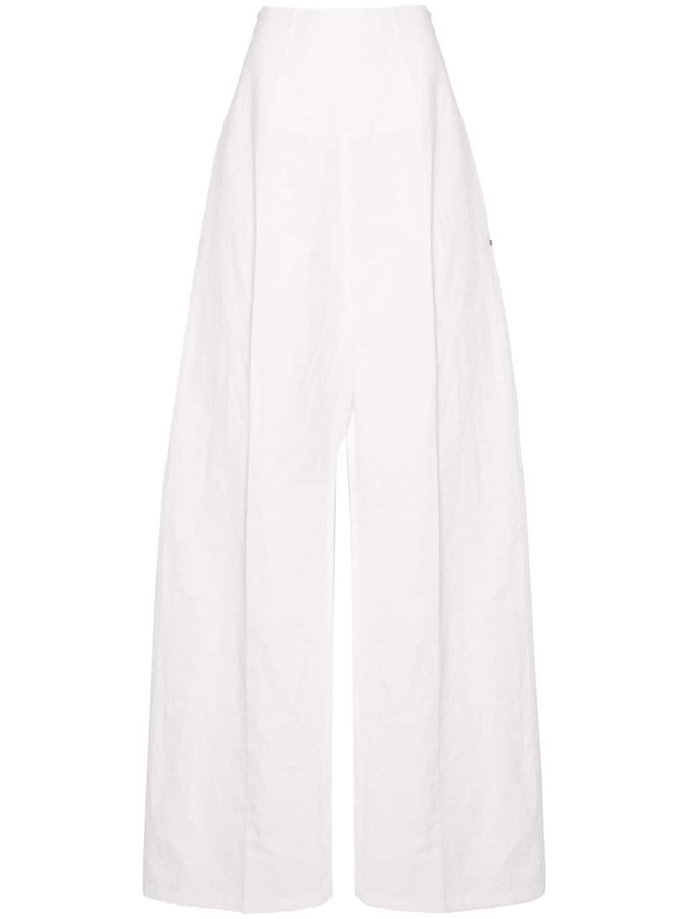 SPORTMAX FASHION Trousers White