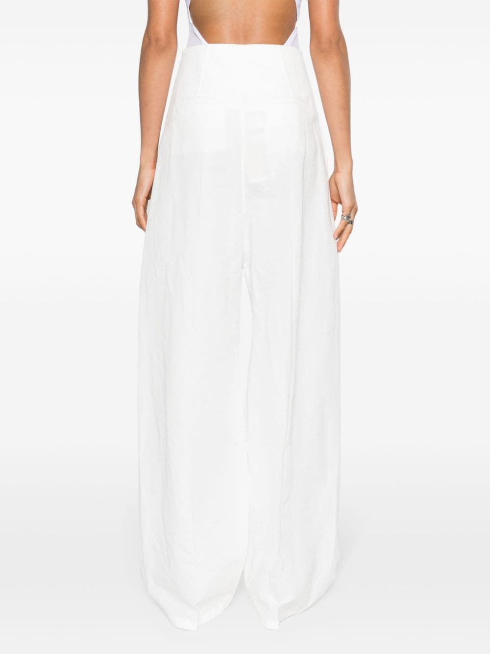 SPORTMAX FASHION Trousers White