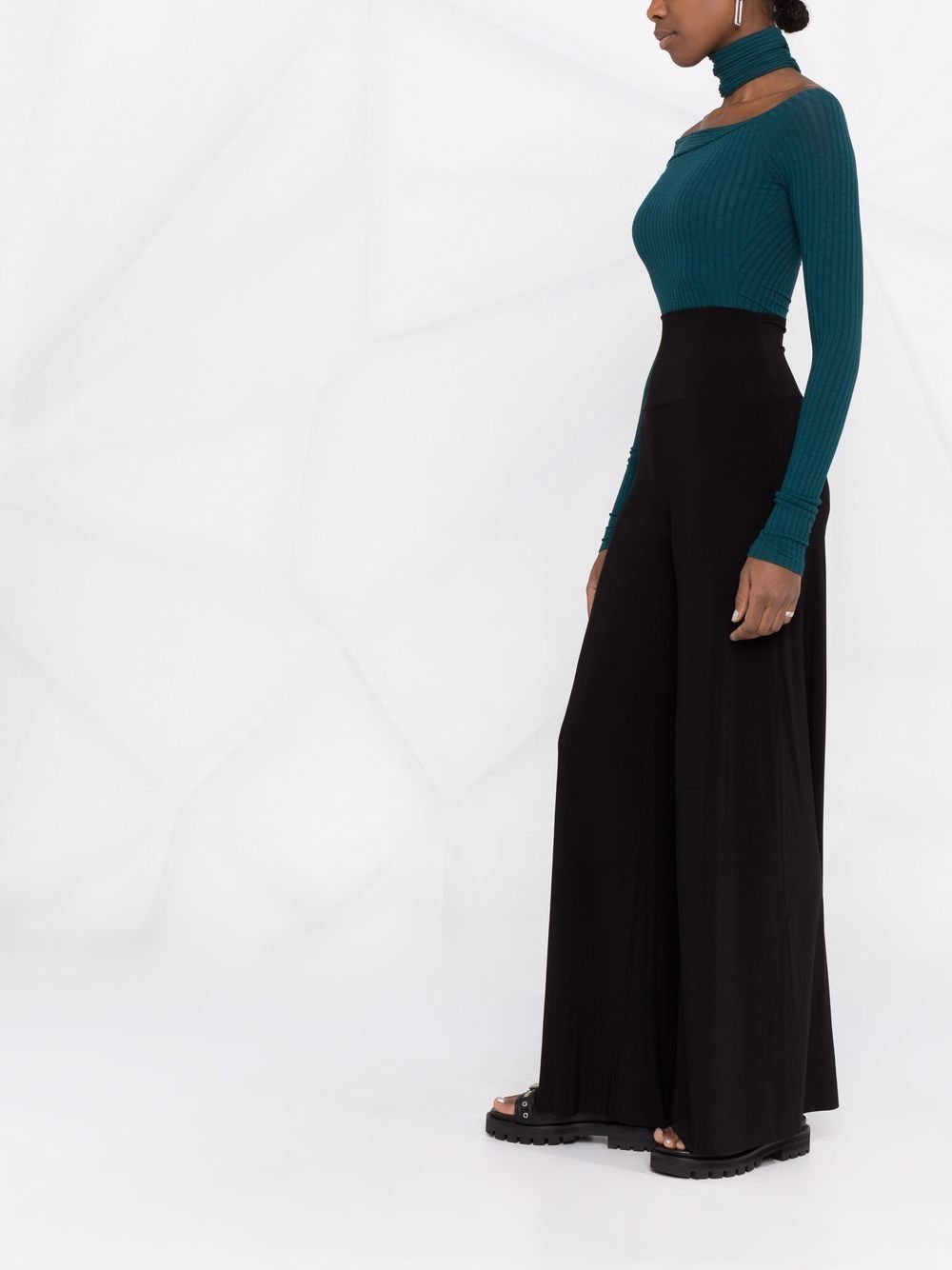 Norma Kamali Trousers Black hover