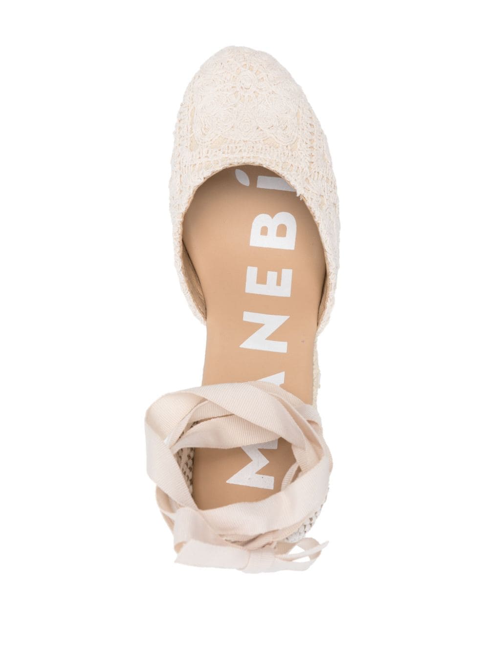 MANEBI Flat shoes White hover