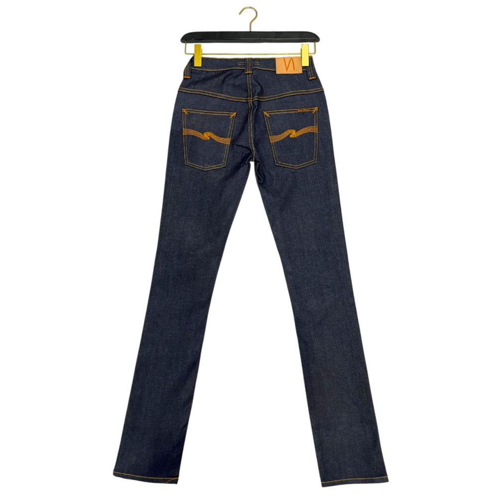 Blue Cotton Women Jeans hover