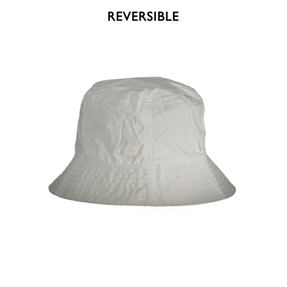 White Polyamide Hat