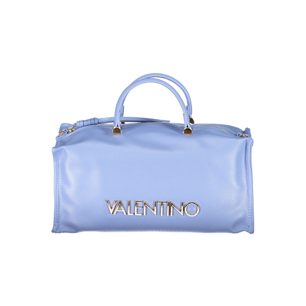 Light Blue Polyethylene Handbag