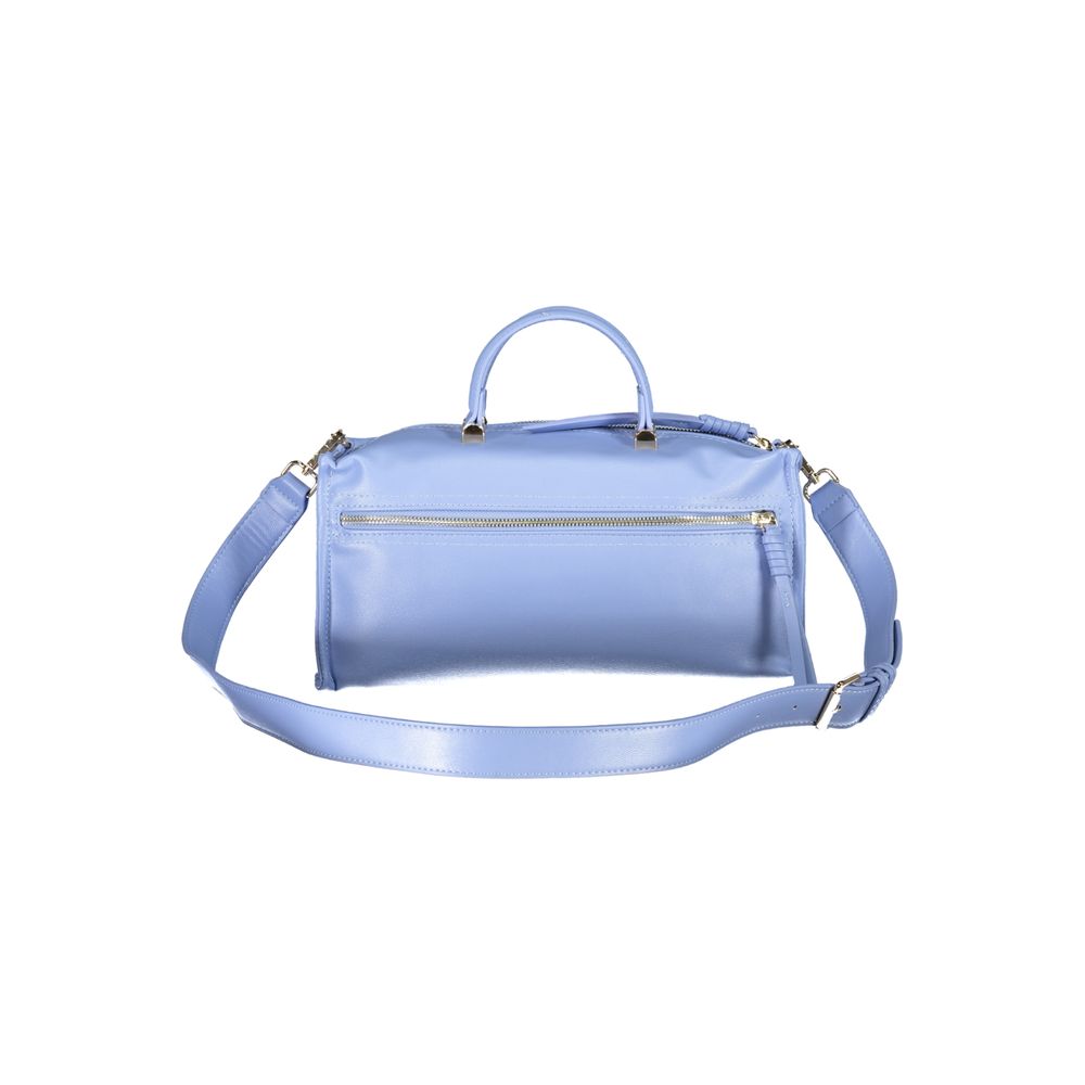 Light Blue Polyethylene Handbag