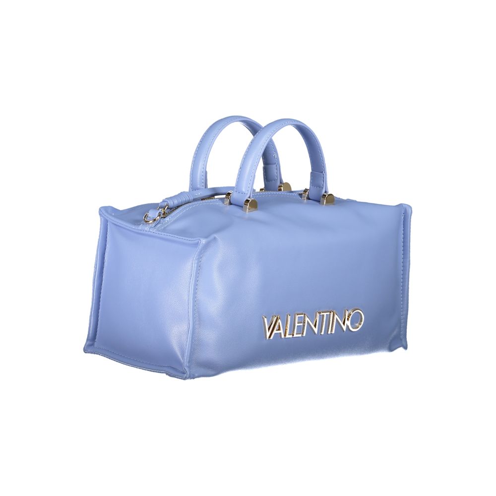 Light Blue Polyethylene Handbag