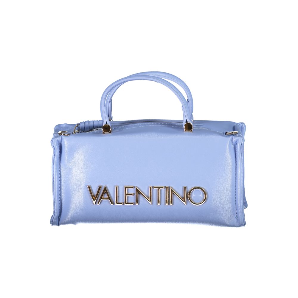 Light Blue Polyethylene Handbag