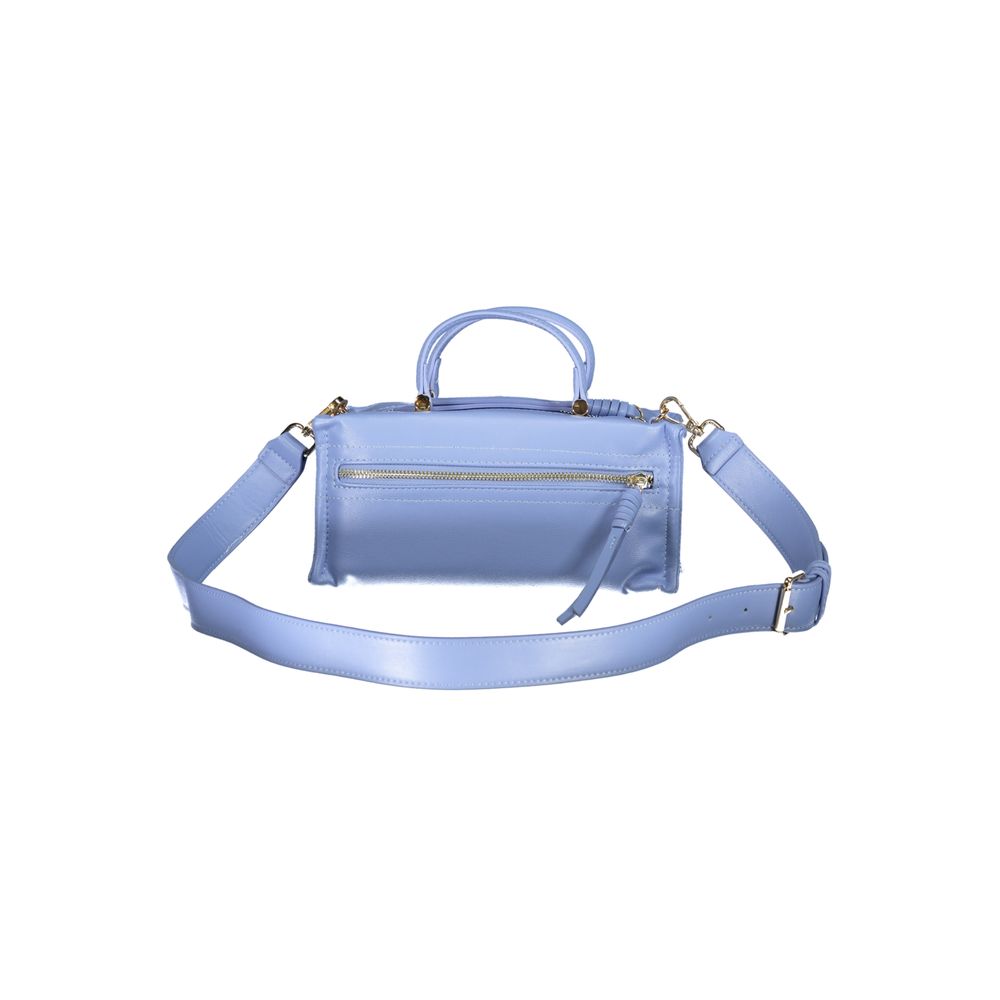 Light Blue Polyethylene Handbag