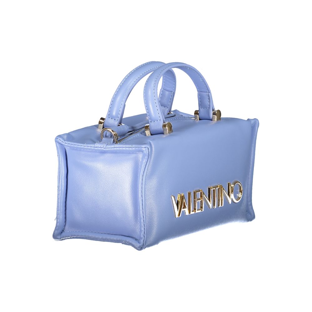Light Blue Polyethylene Handbag