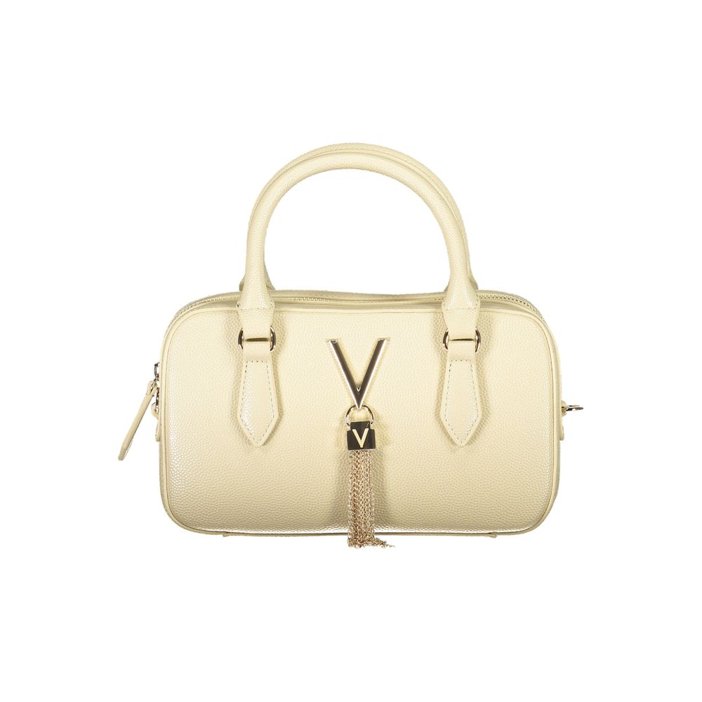 Beige Polyethylene Handbag