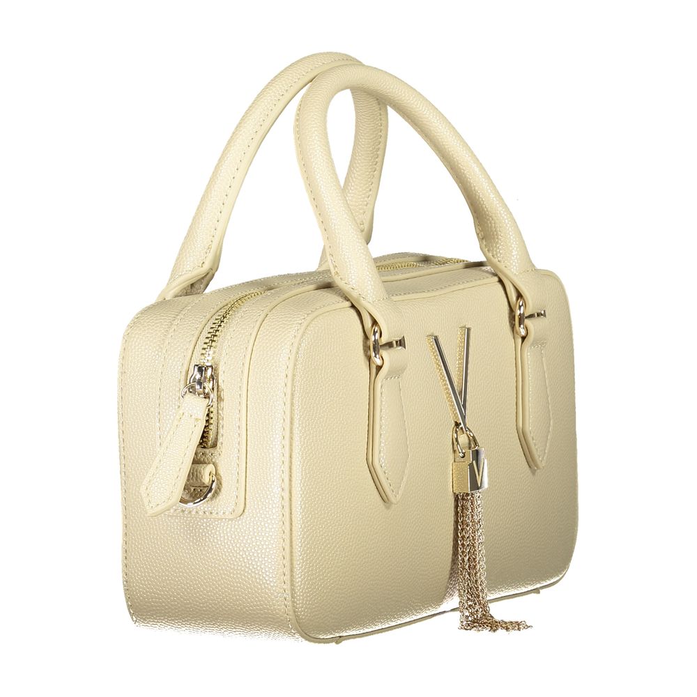 Beige Polyethylene Handbag