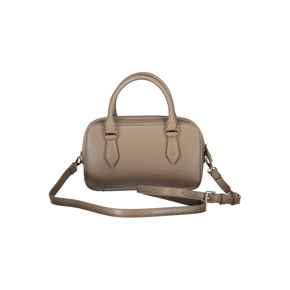 Brown Polyethylene Handbag
