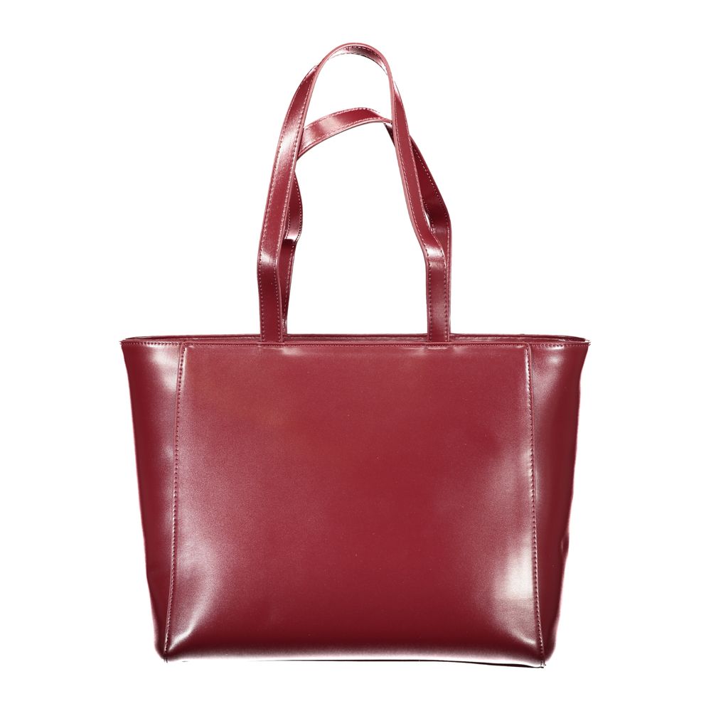 Red Polyethylene Handbag