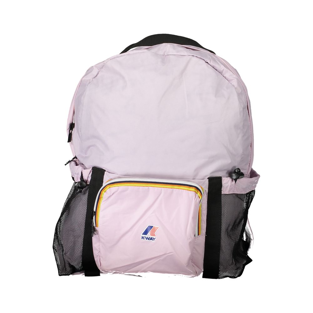 Pink Polyamide Backpack