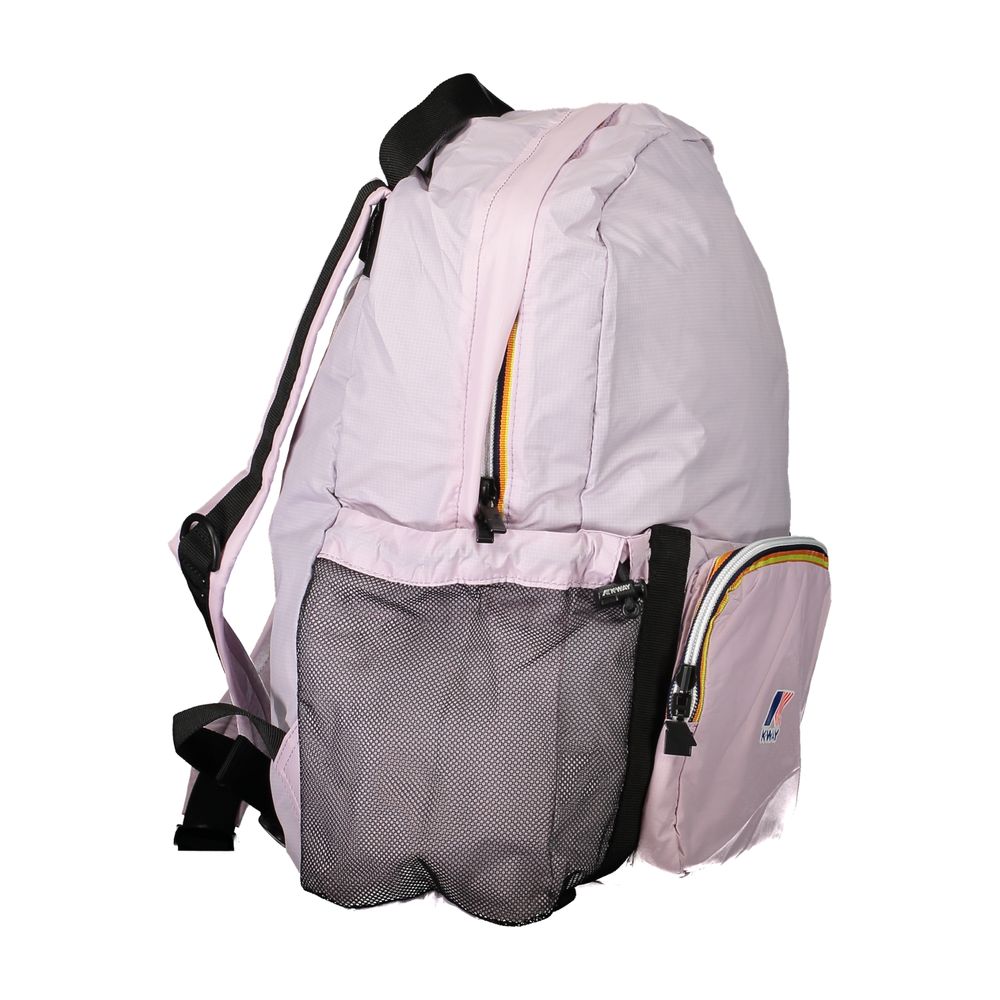 Pink Polyamide Backpack