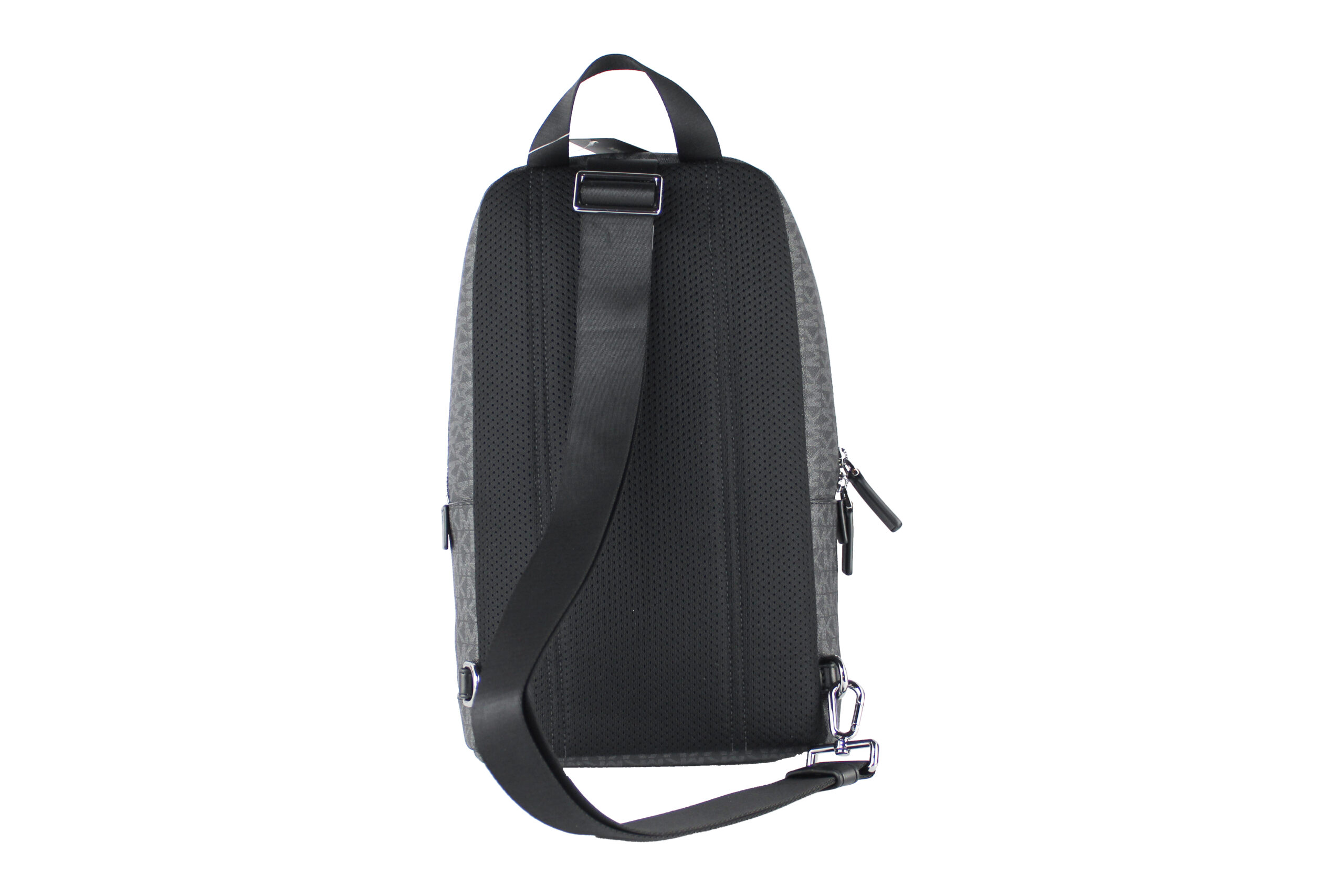 Cooper Medium Black Signature PVC Sling Backpack hover