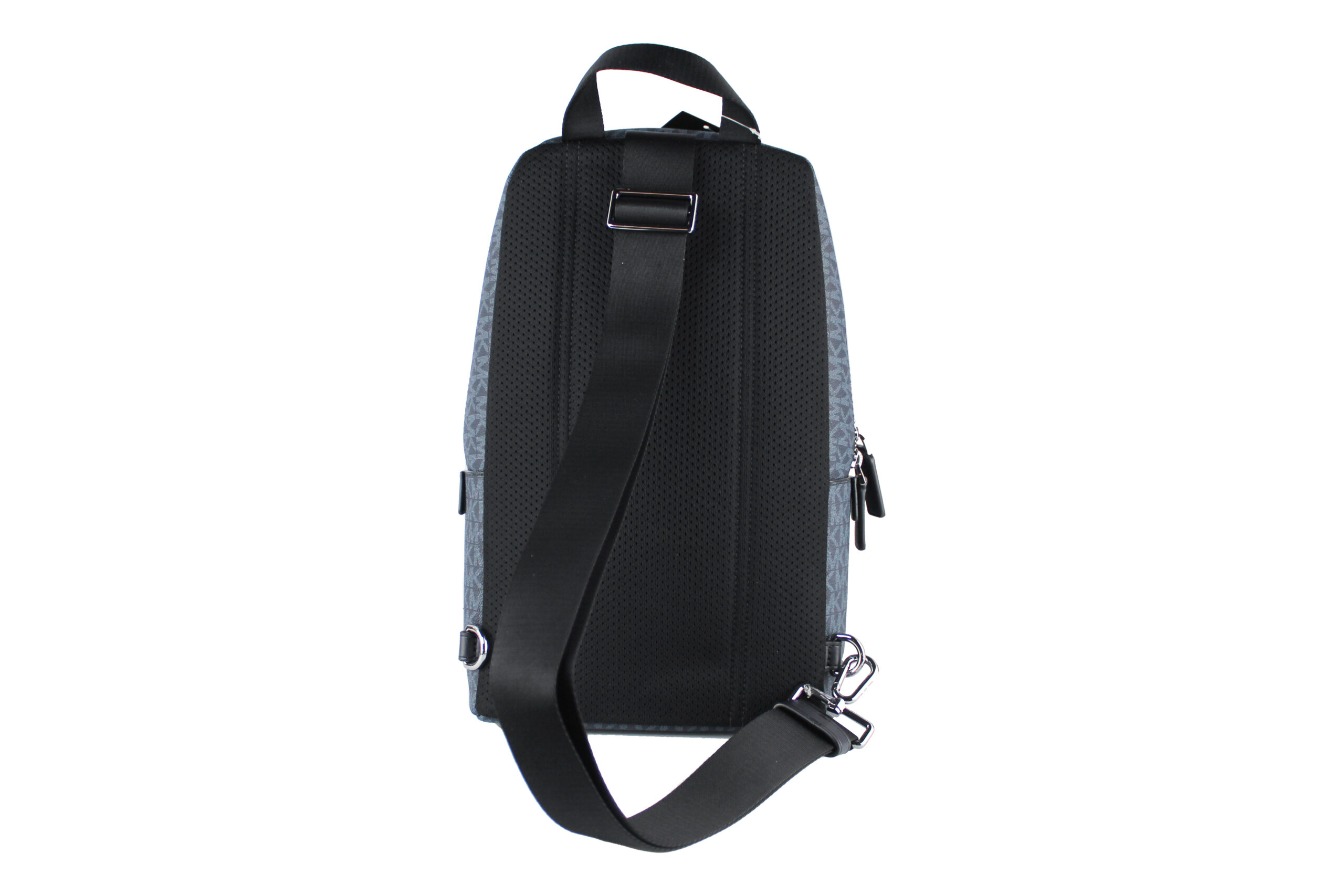Cooper Medium Navy Signature PVC Sling Backpack hover