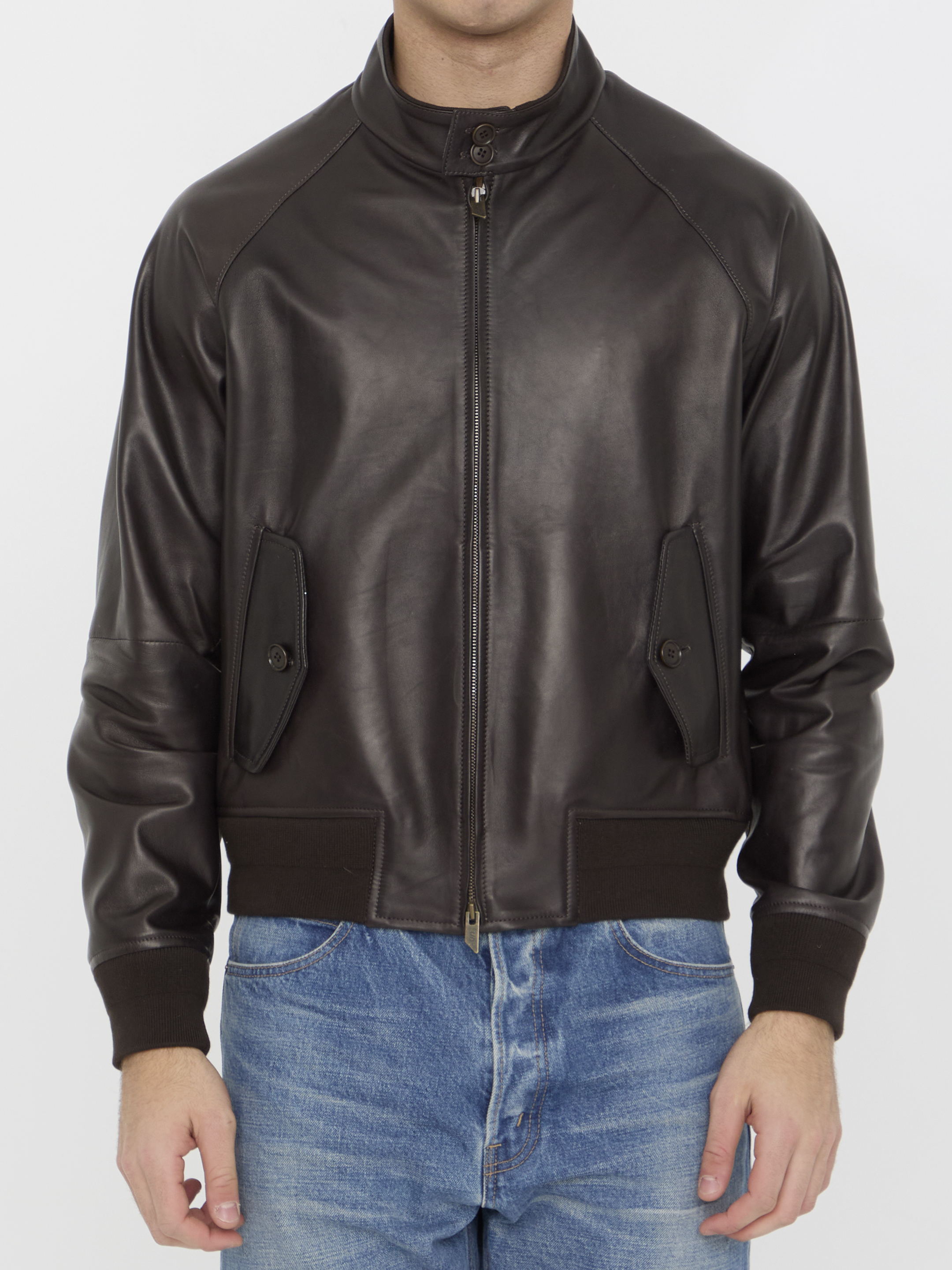 Leather jacket
