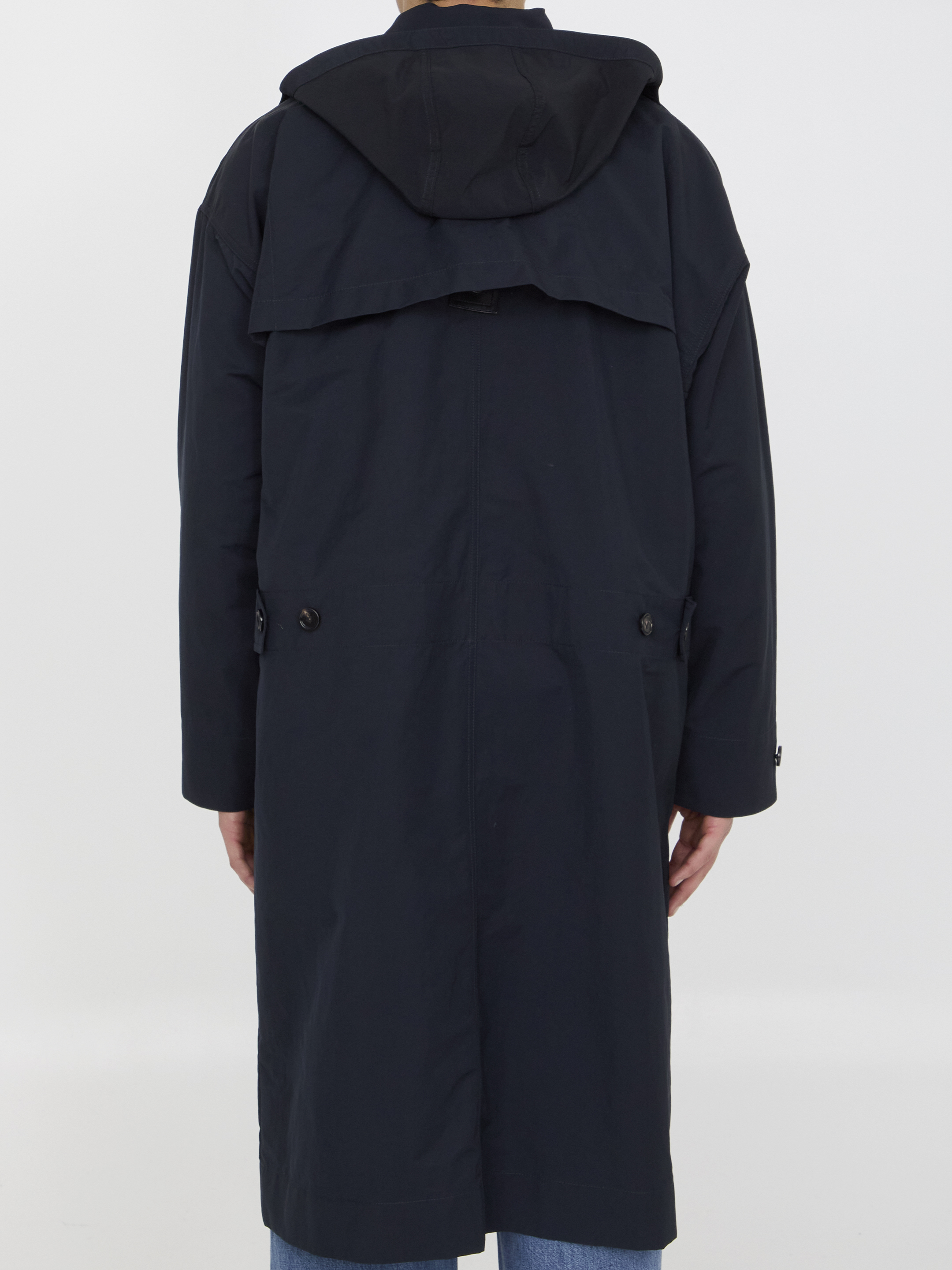Oversized trench coat