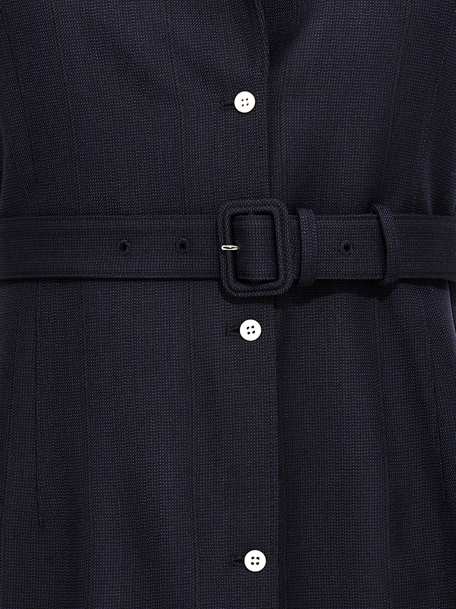 Belt wool vest