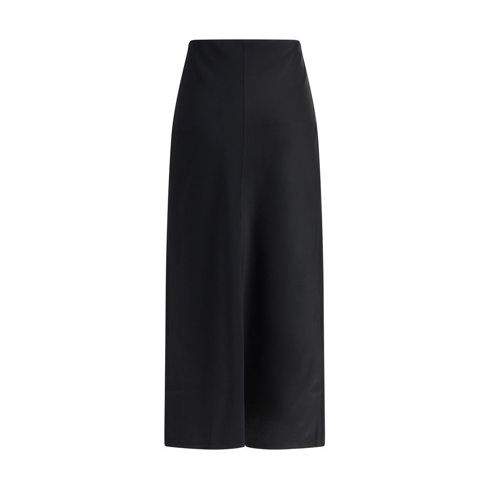 Satin midi Skirt hover