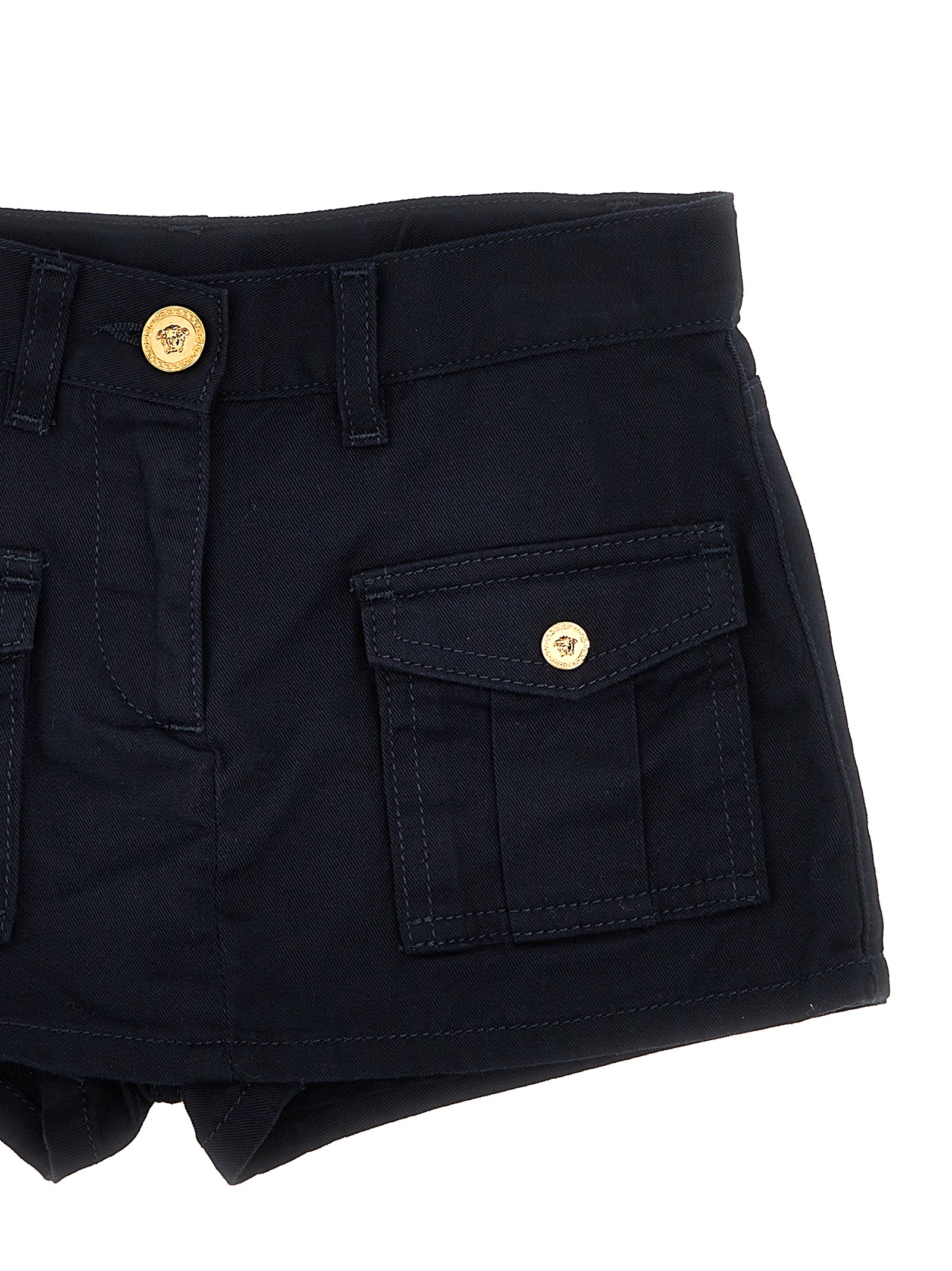 Gabardine shorts