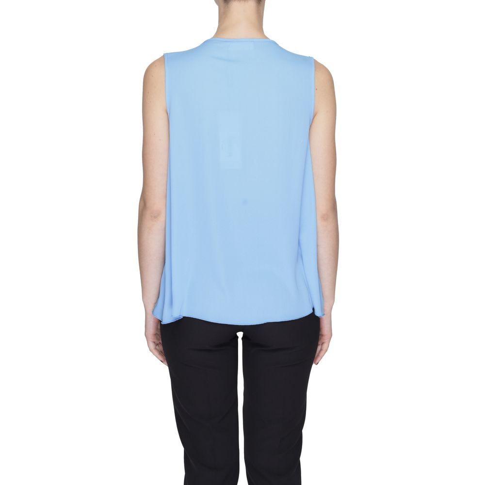 Blue Polyester Shirt hover