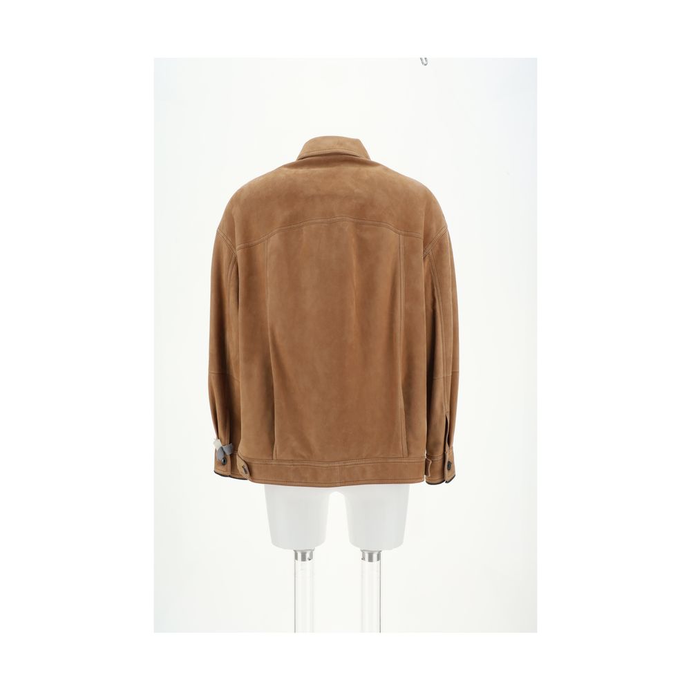 Suede leather Jacket hover