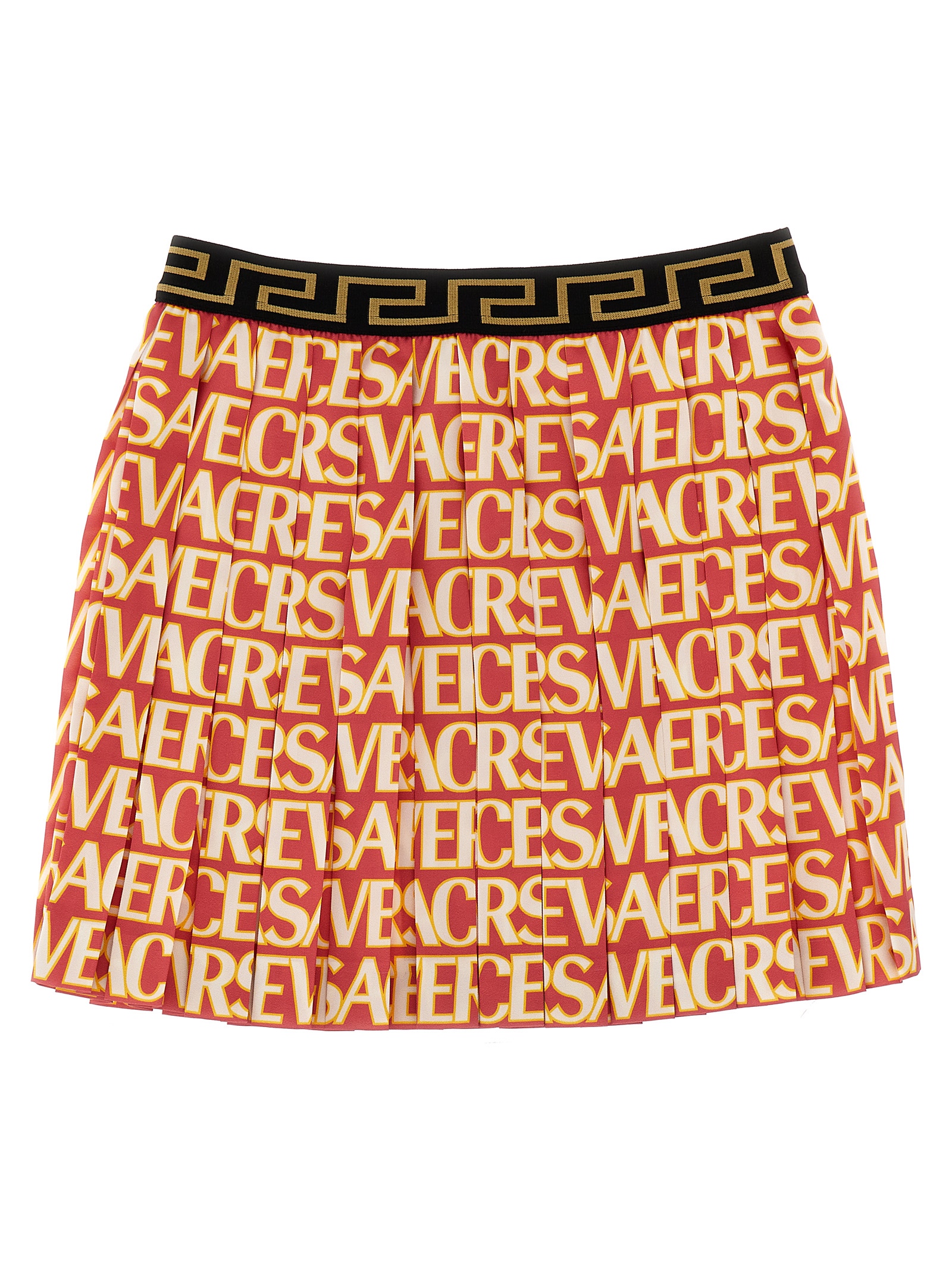 Versace Allover Kids capsule La Vacanza skirt