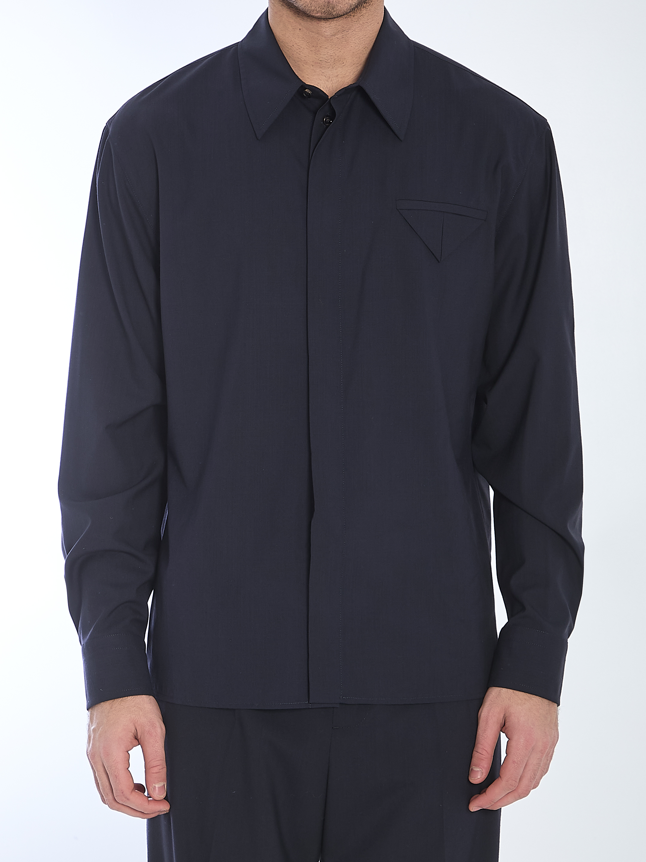 Fine wool shirt
