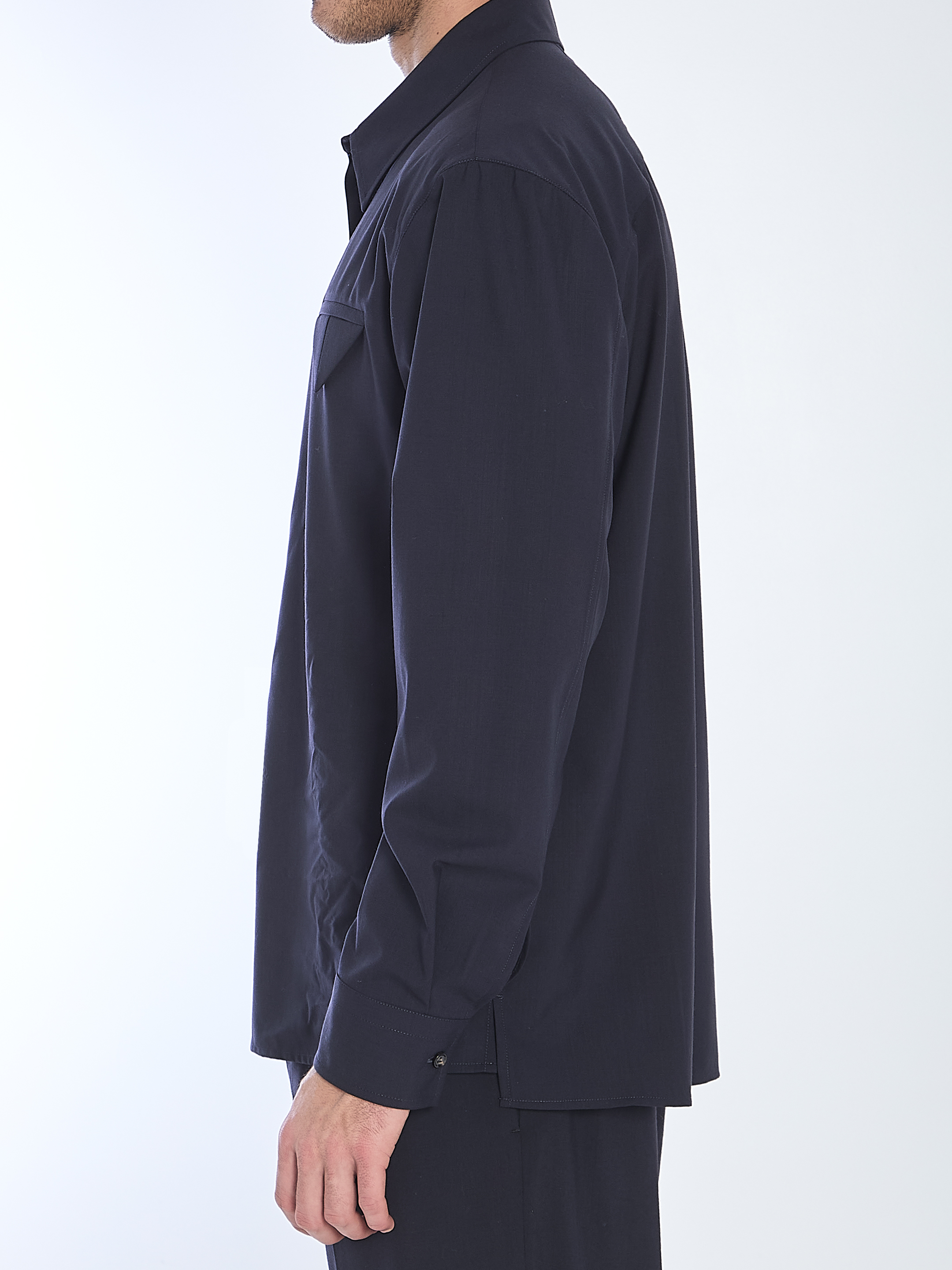 Fine wool shirt