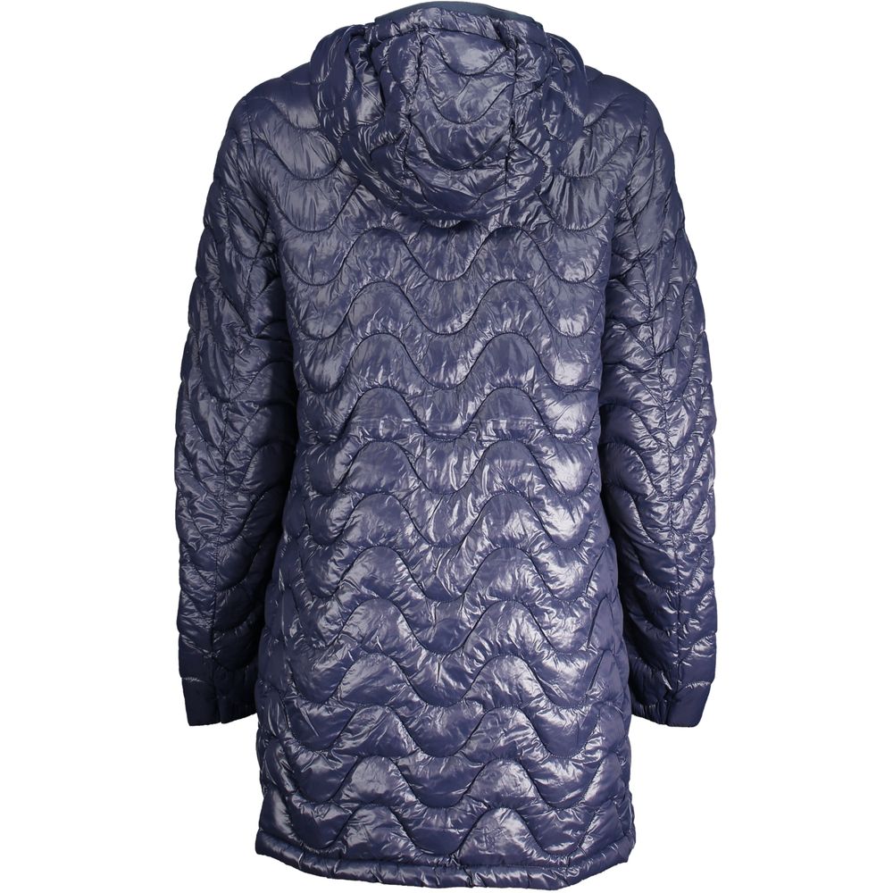Blue Polyamide Jackets & Coat hover