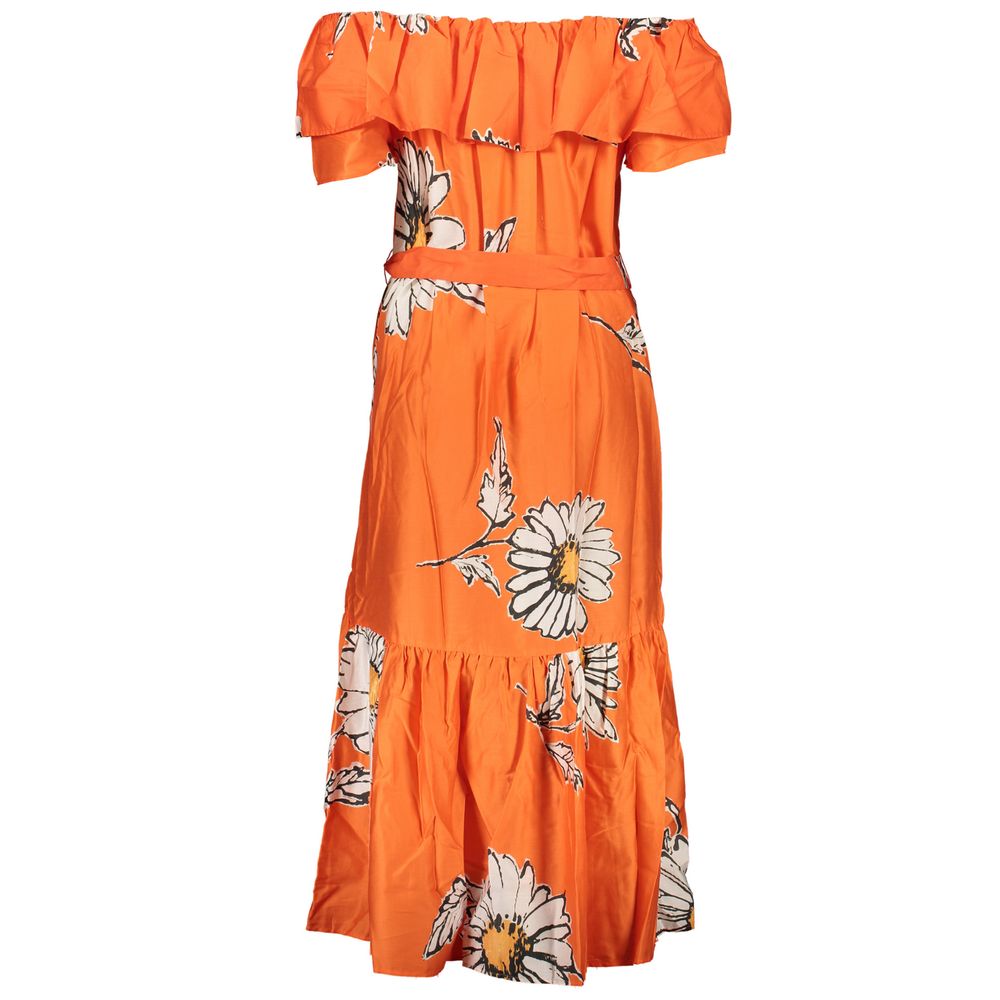 Orange Cotton Dress hover