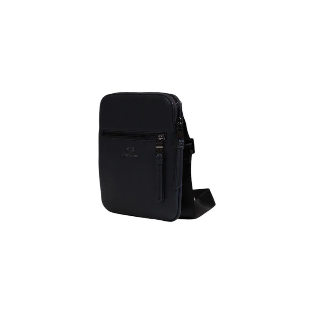 Blue Polyester Messenger Bag hover