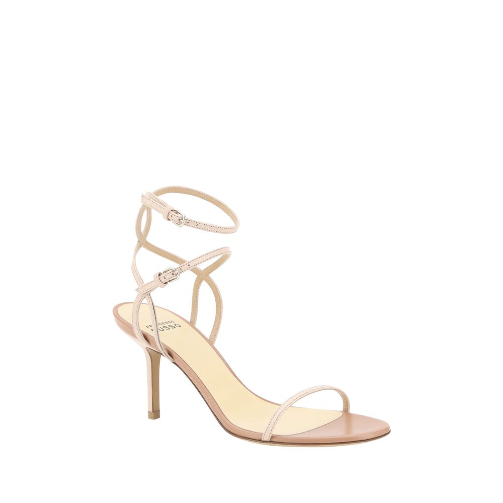 Ankle strap sandals hover