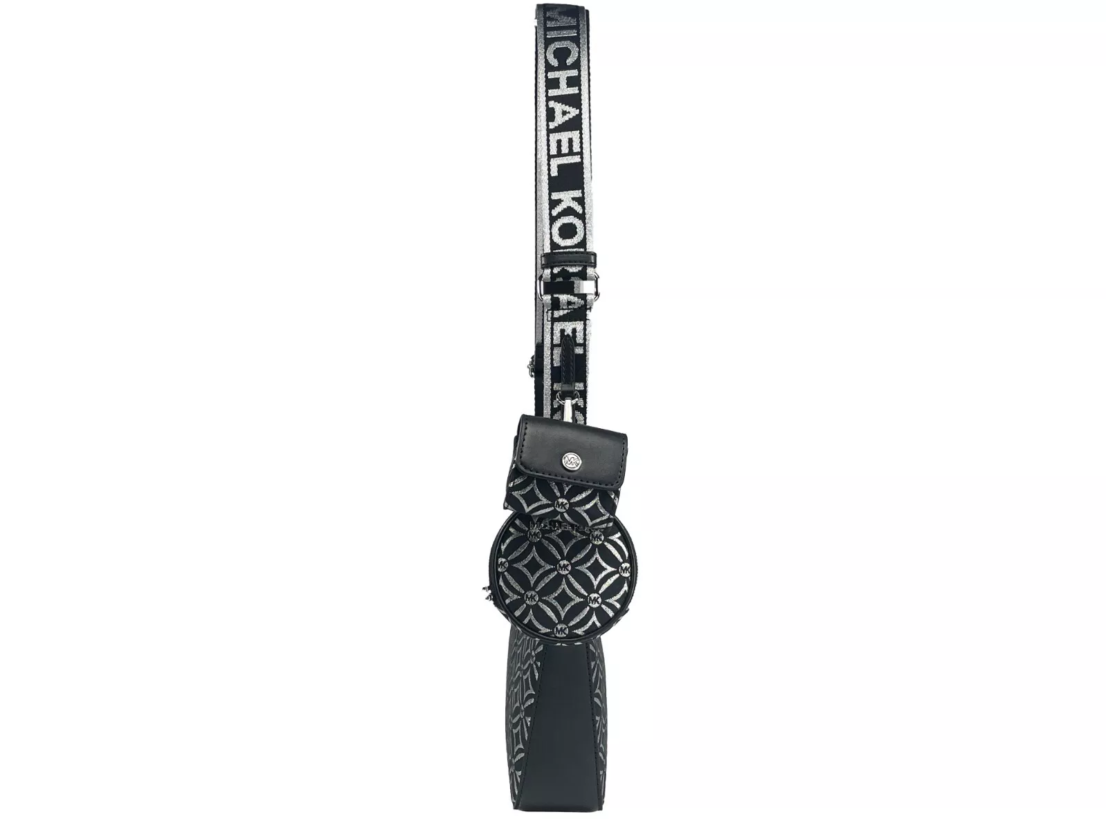 Crossbody Tech Attachment Bag Purse Black hover