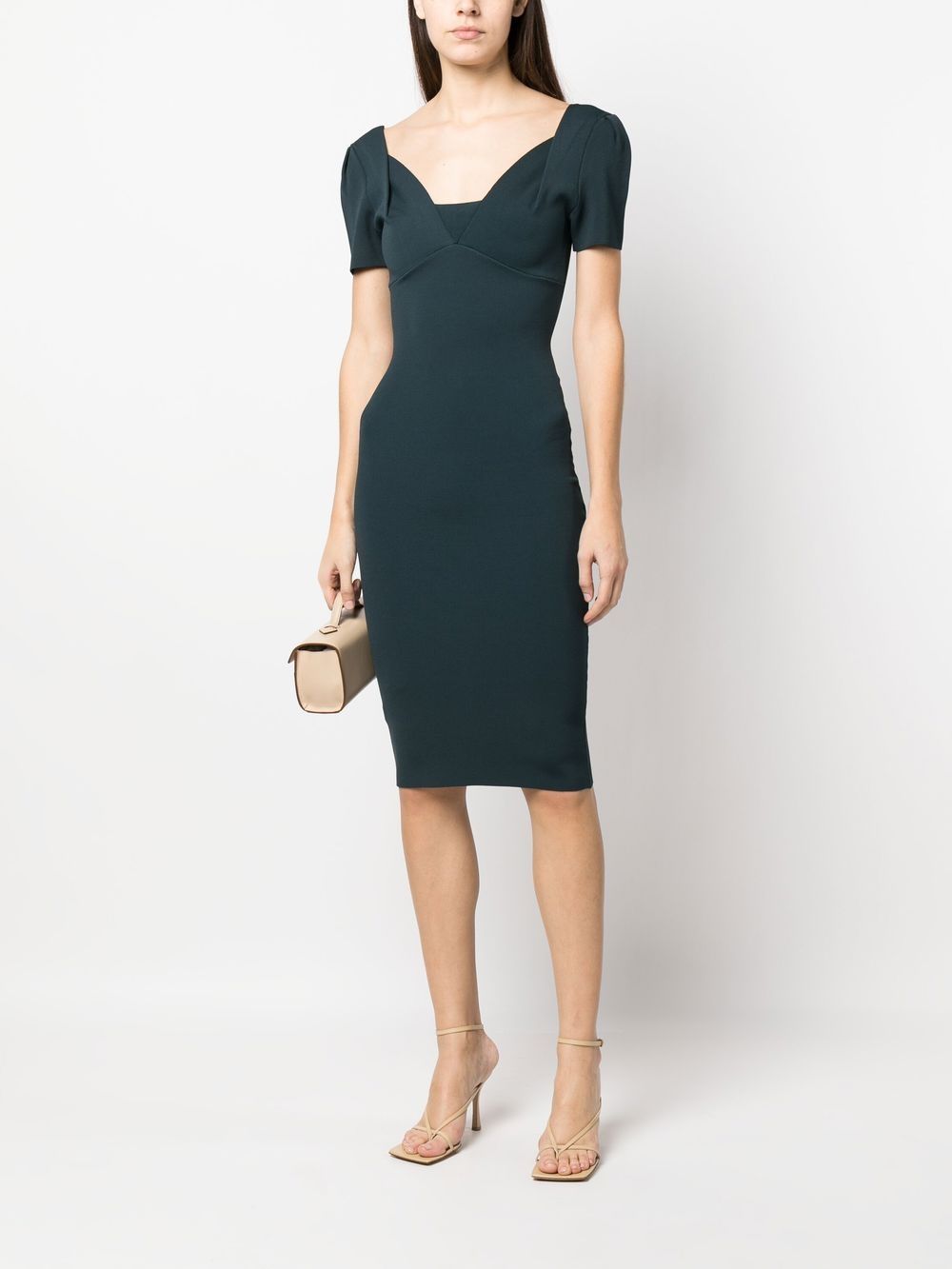 ROLAND MOURET PRE Dresses Green hover
