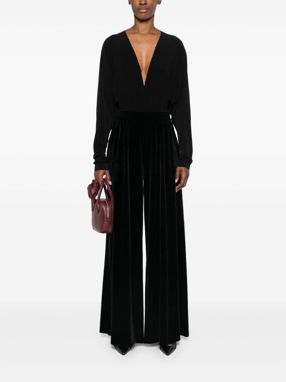 Norma Kamali Top Black hover