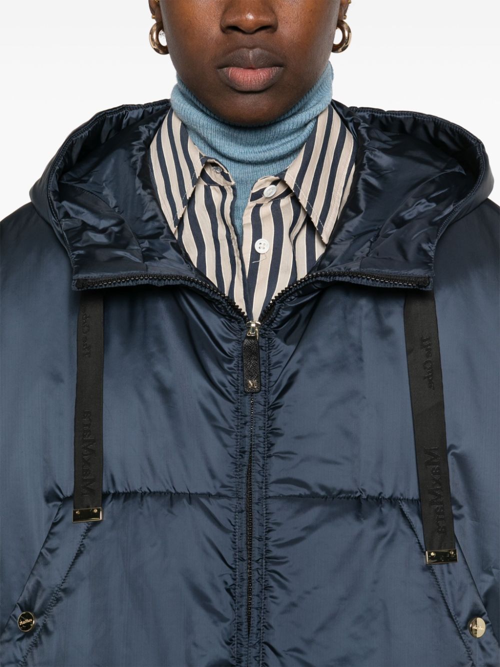 MAX MARA THE CUBE Coats Blue