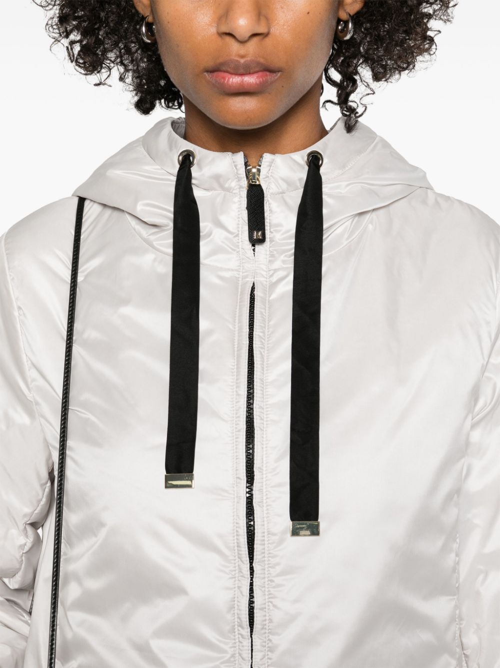 MAX MARA THE CUBE Coats Light Grey