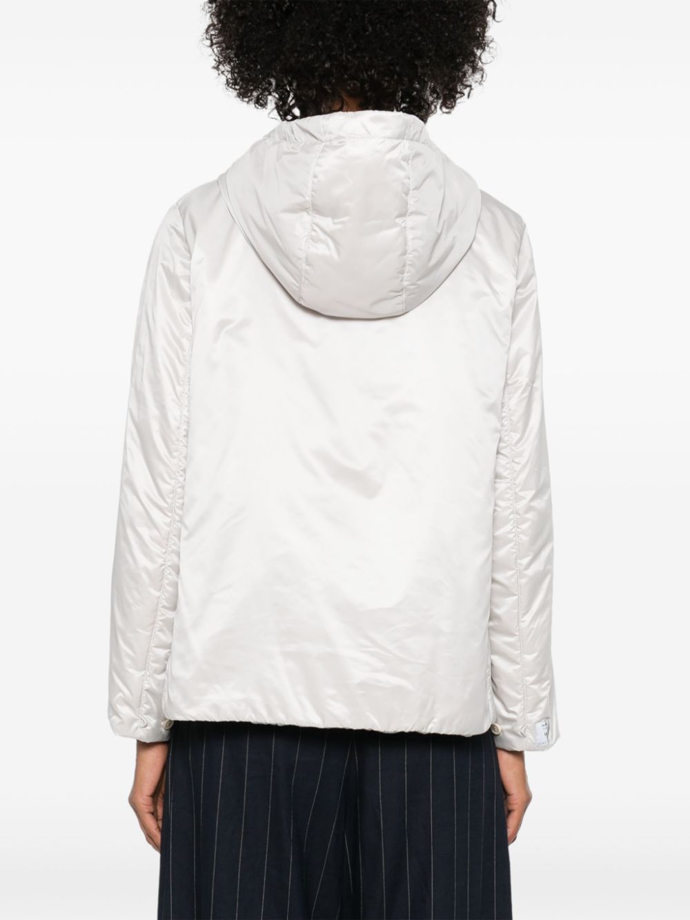 MAX MARA THE CUBE Coats Light Grey