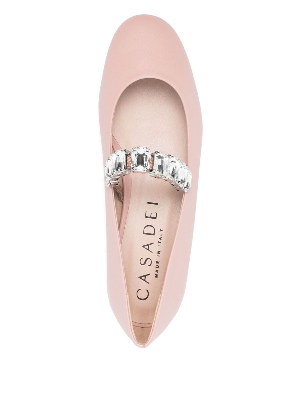 Casadei Flat shoes Pink hover
