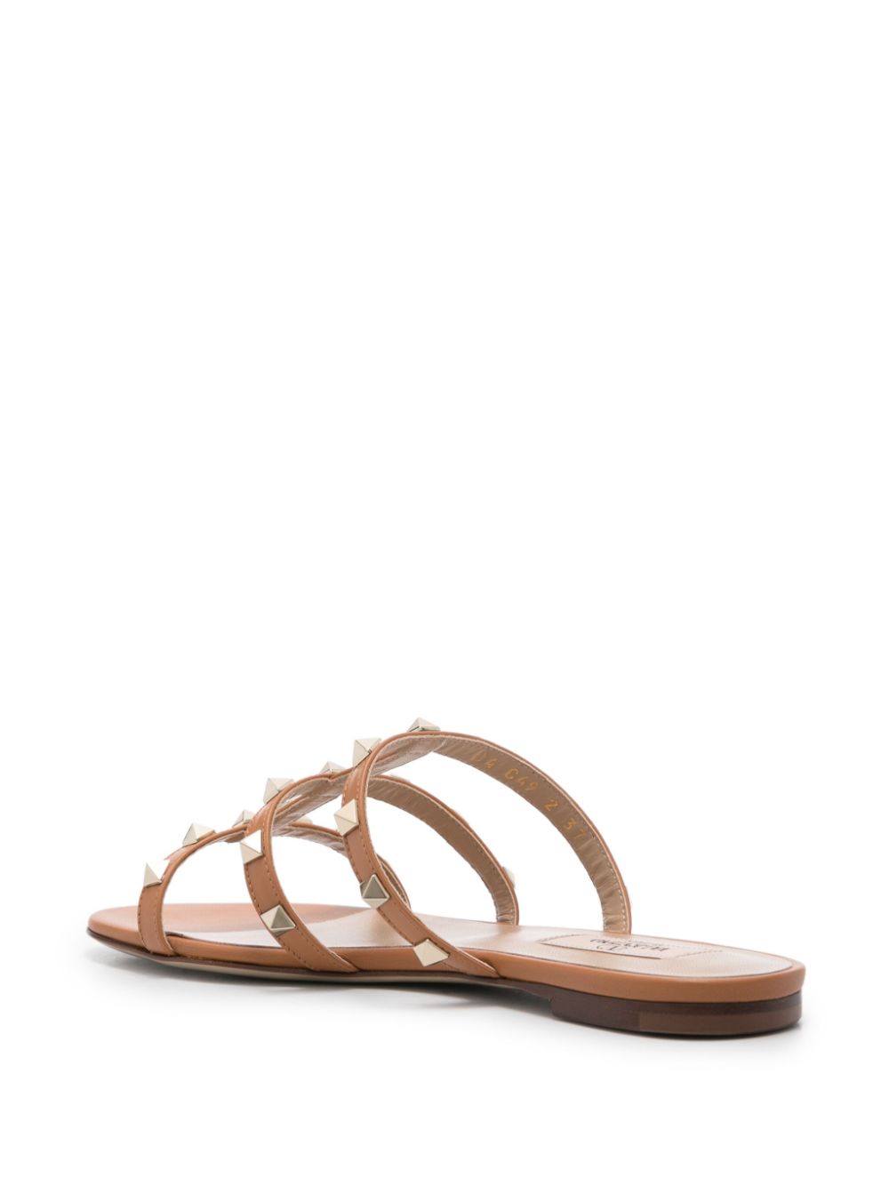 Valentino Garavani Sandals Leather Brown hover